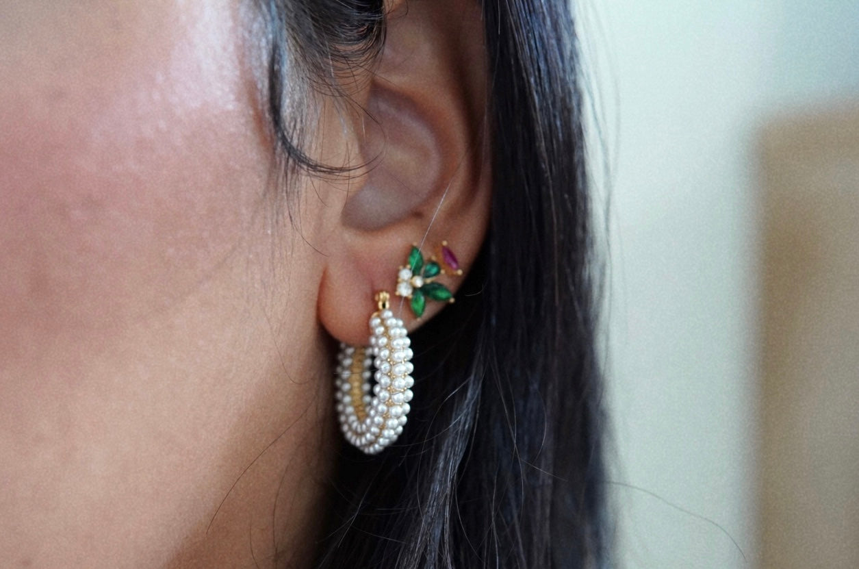 Emerald Studs