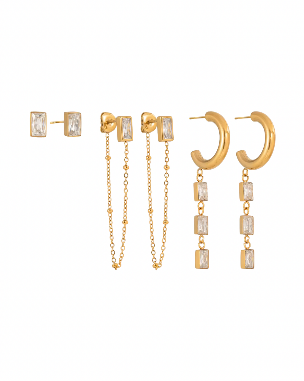 Earring Trio
