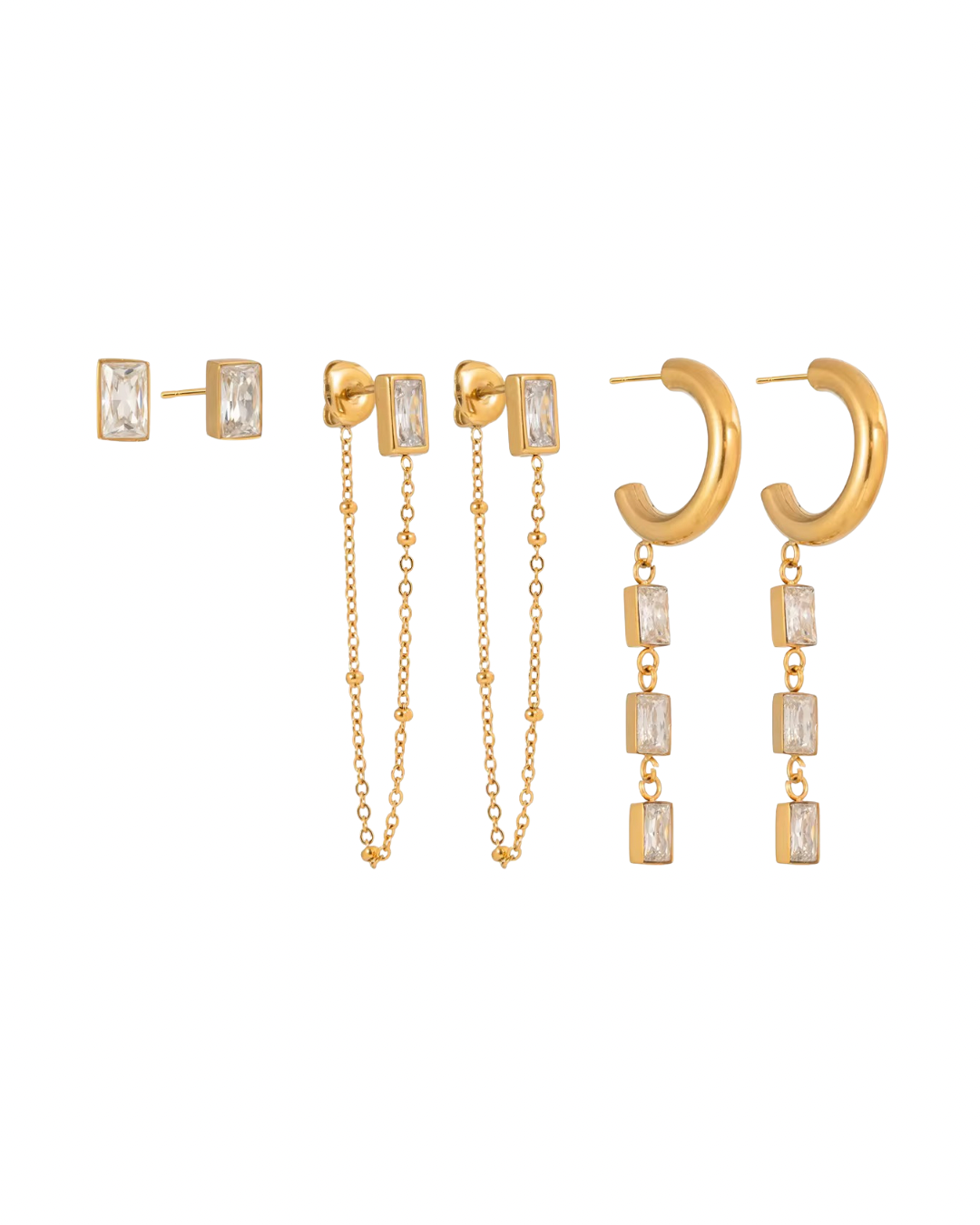 Earring Trio