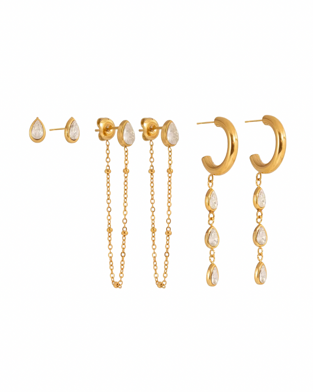 Earring Trio