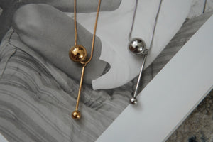 Metal Ball Necklace