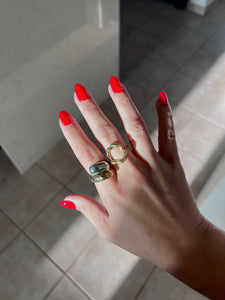 Two Toned ring